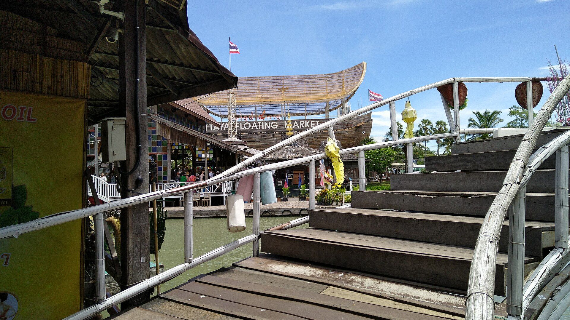 四方水上市场摇船 参考图 1
